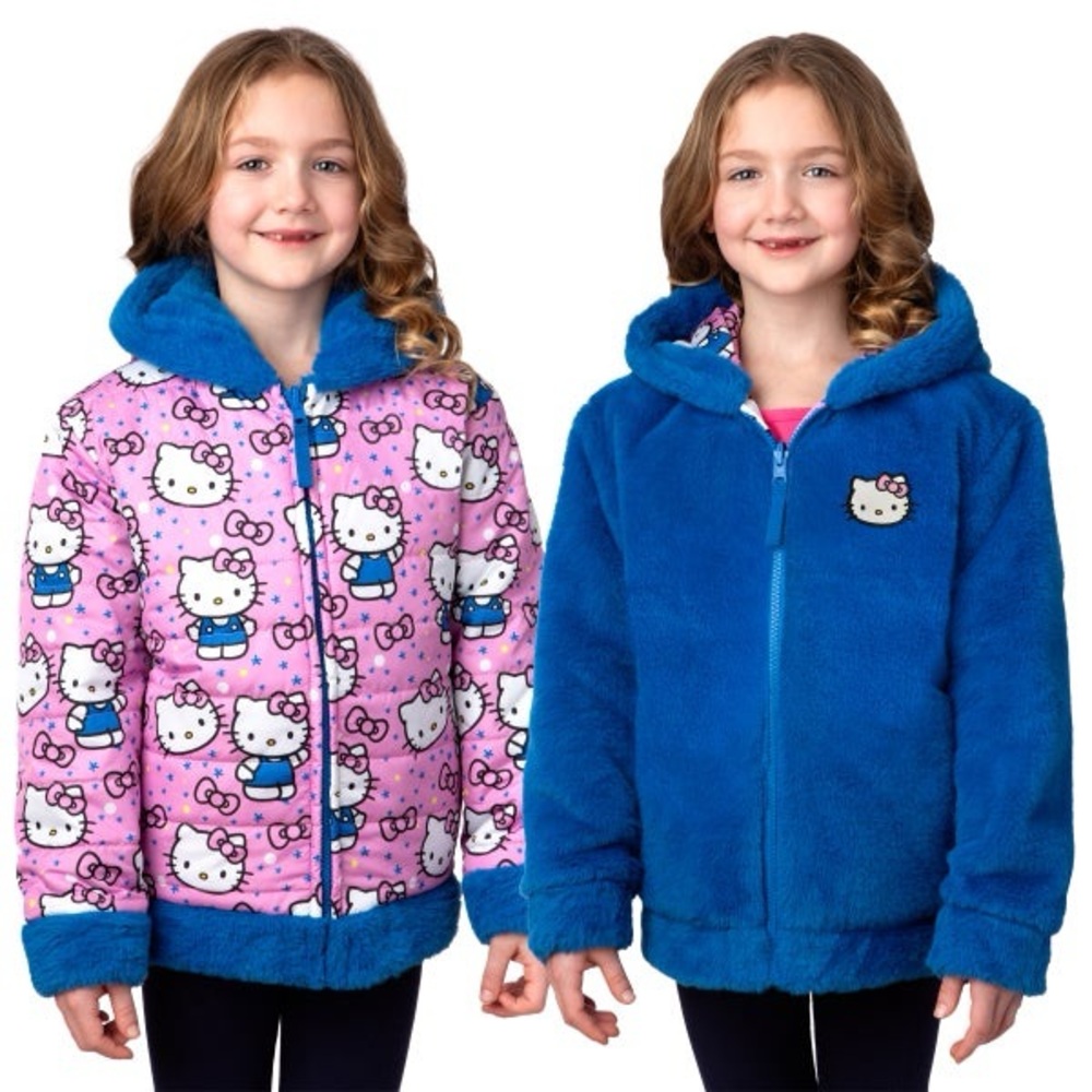 Hello kitty Character Kids' Reversible Jacket size 4T